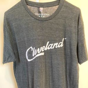 Cleveland Clothing Co. script Cleveland tee. Size L